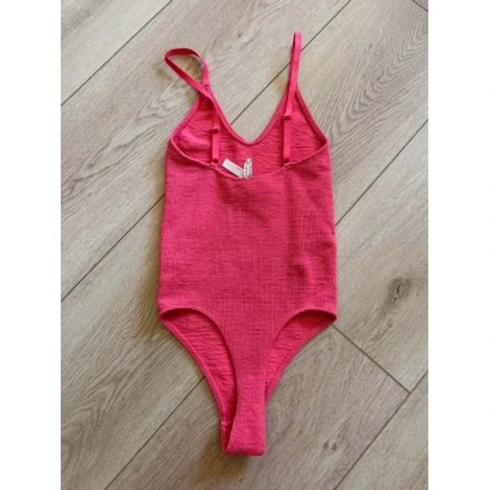 Free People The‎ Rib I Reach For Bodysuit M/L X123